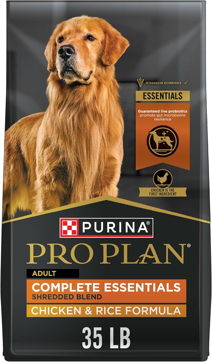 Purina Pro Plan Shredded Blend Chicken & Rice — 35 lb